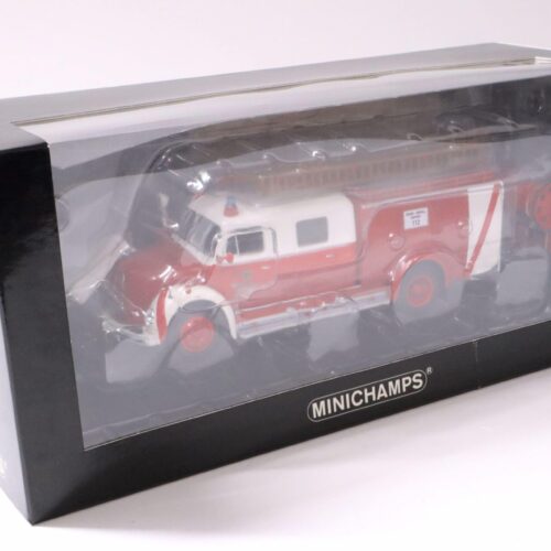 1:43 Minichamps Magirus- Deutz Merkur LF 16 Feuerwehr Dortmund red
