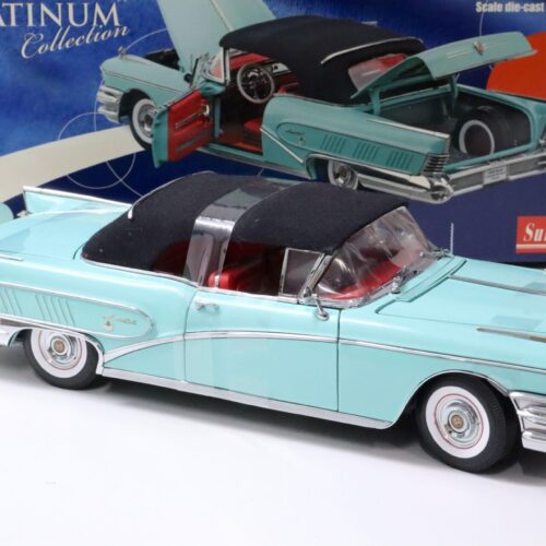 1:18 Sun Star 1958 Buick Limited Closed Convertible Spray green/ black
