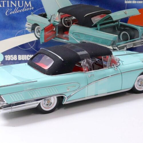 1:18 Sun Star 1958 Buick Limited Closed Convertible Spray green/ black