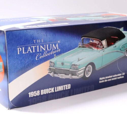 1:18 Sun Star 1958 Buick Limited Closed Convertible Spray green/ black