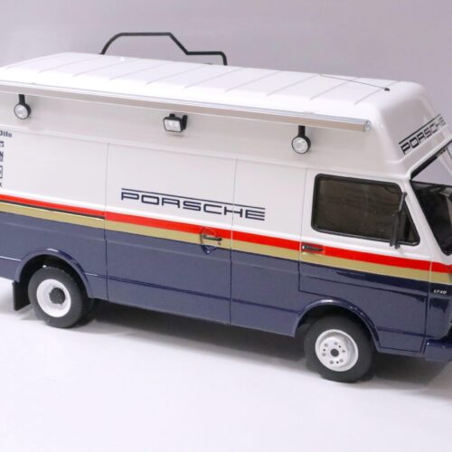 1:18 OTTO mobile OT907 VW LT 35 Kasten Rothmanns Porsche Rallye Team 1984