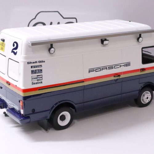 1:18 OTTO mobile OT907 VW LT 35 Kasten Rothmanns Porsche Rallye Team 1984