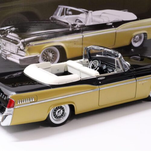 1:18 ACME 1956 Chrysler New Yorker ST REGIS Convertible black/ nugget gold