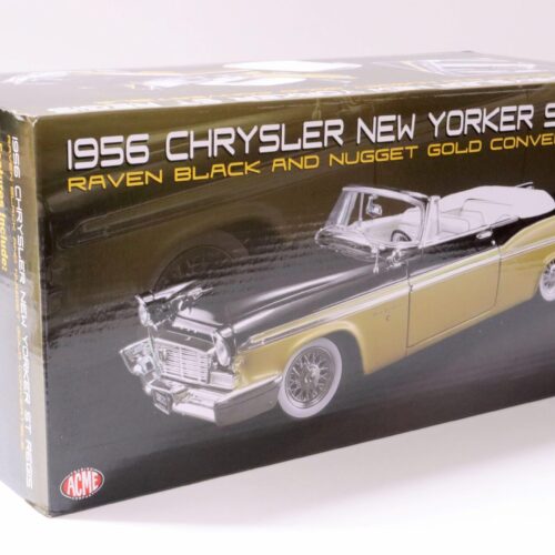 1:18 ACME 1956 Chrysler New Yorker ST REGIS Convertible black/ nugget gold