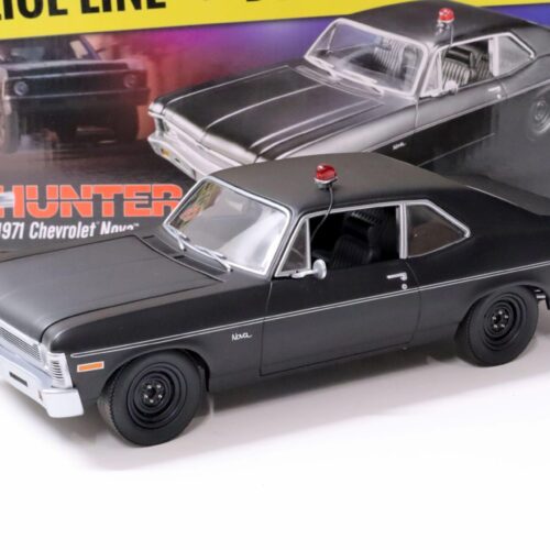 1:18 GMP 1971 Chevrolet Nova Coupe HUNTER TV Series matt black