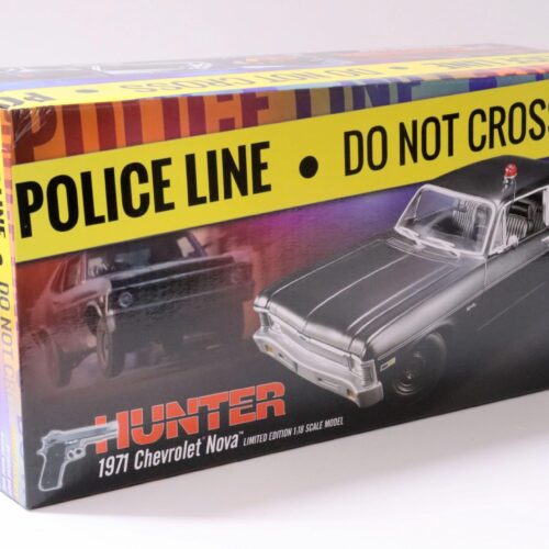 1:18 GMP 1971 Chevrolet Nova Coupe HUNTER TV Series matt black