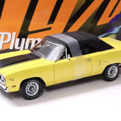 1:18 GMP 1970 Plymouth Road Runner Convertible yellow/ black