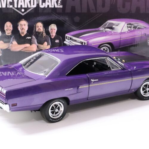 1:18 GMP 1970 Plymouth Road Runner "Graveyard Carz" purple