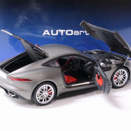 1:18 AUTOart Jaguar F-Type R Coupe matt grey/ red 73654