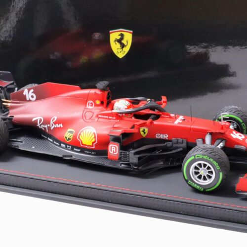 1:18 BBR F1 Ferrari SF21 C.Leclerc #16 Emilia Romagna Italy GP 2021 Intermediate Tyres