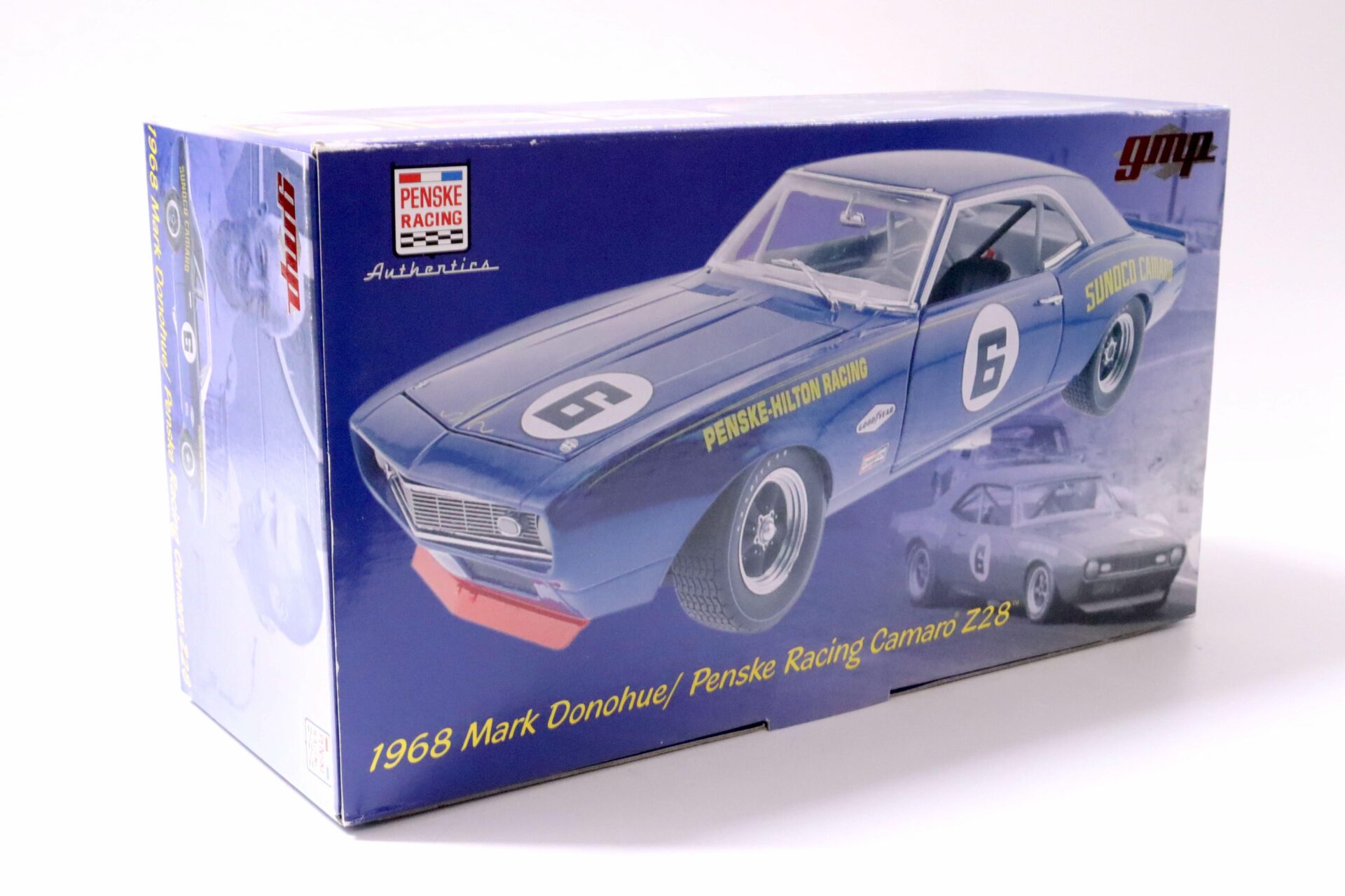 1:18 GMP 1968 Chevrolet Camaro Z28 Penske Racing SUNOCO #6 Donohue/ Penske