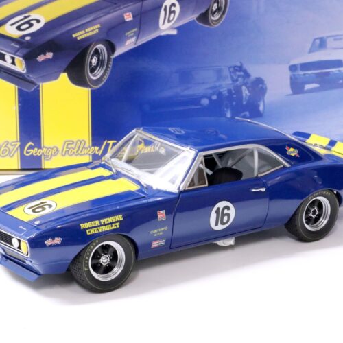 1:18 GMP 1967 Chevrolet Camaro Z28 Team Penske SUNOCO #16 Follmer/ Penske