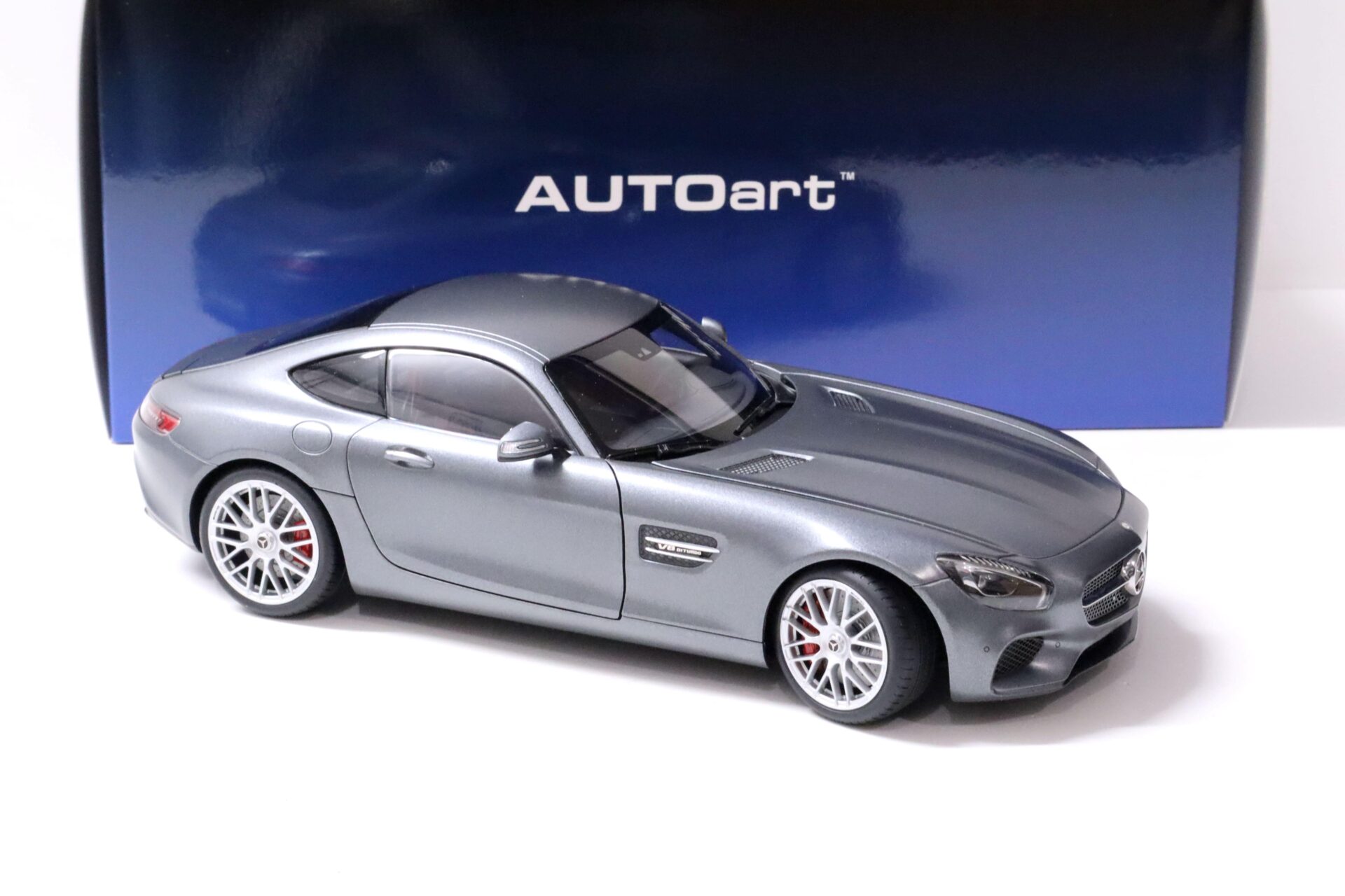 1:18 AUTOart Mercedes AMG GT S Coupe matt grey