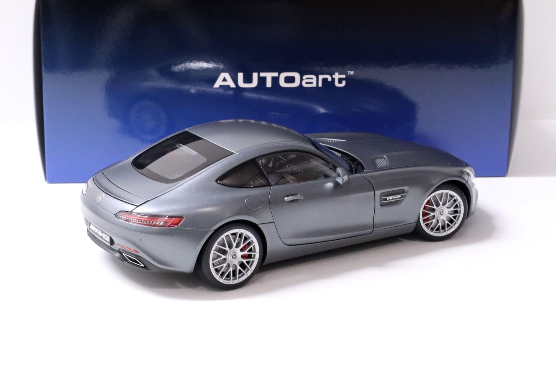 1:18 AUTOart Mercedes AMG GT S Coupe matt grey