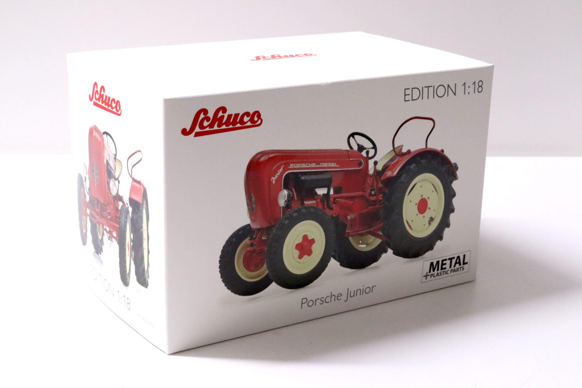 1:18 Schuco Porsche Junior Traktor "Porsche Diesel" red 450026700