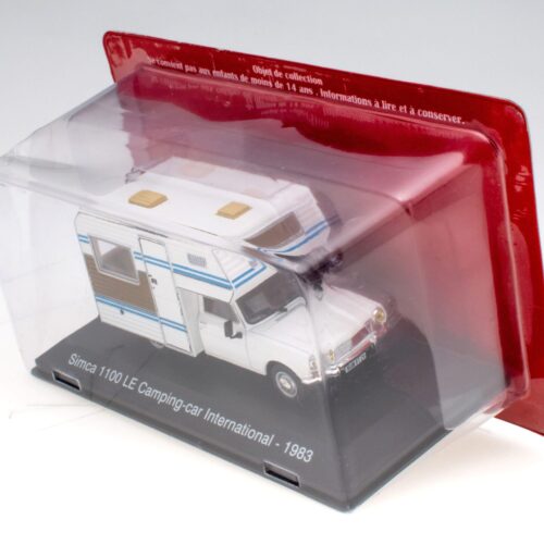 1:43 Hachette IXO Camping Cars Simca 1100 LE Camping-Car International 1983