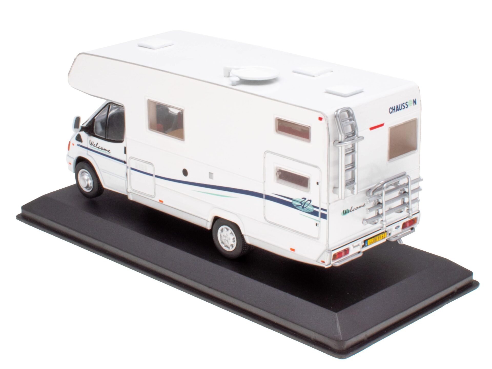 1:43 Hachette IXO Camping Cars Ford Transit Chausson Welcome 30 Wohnmobil 2000