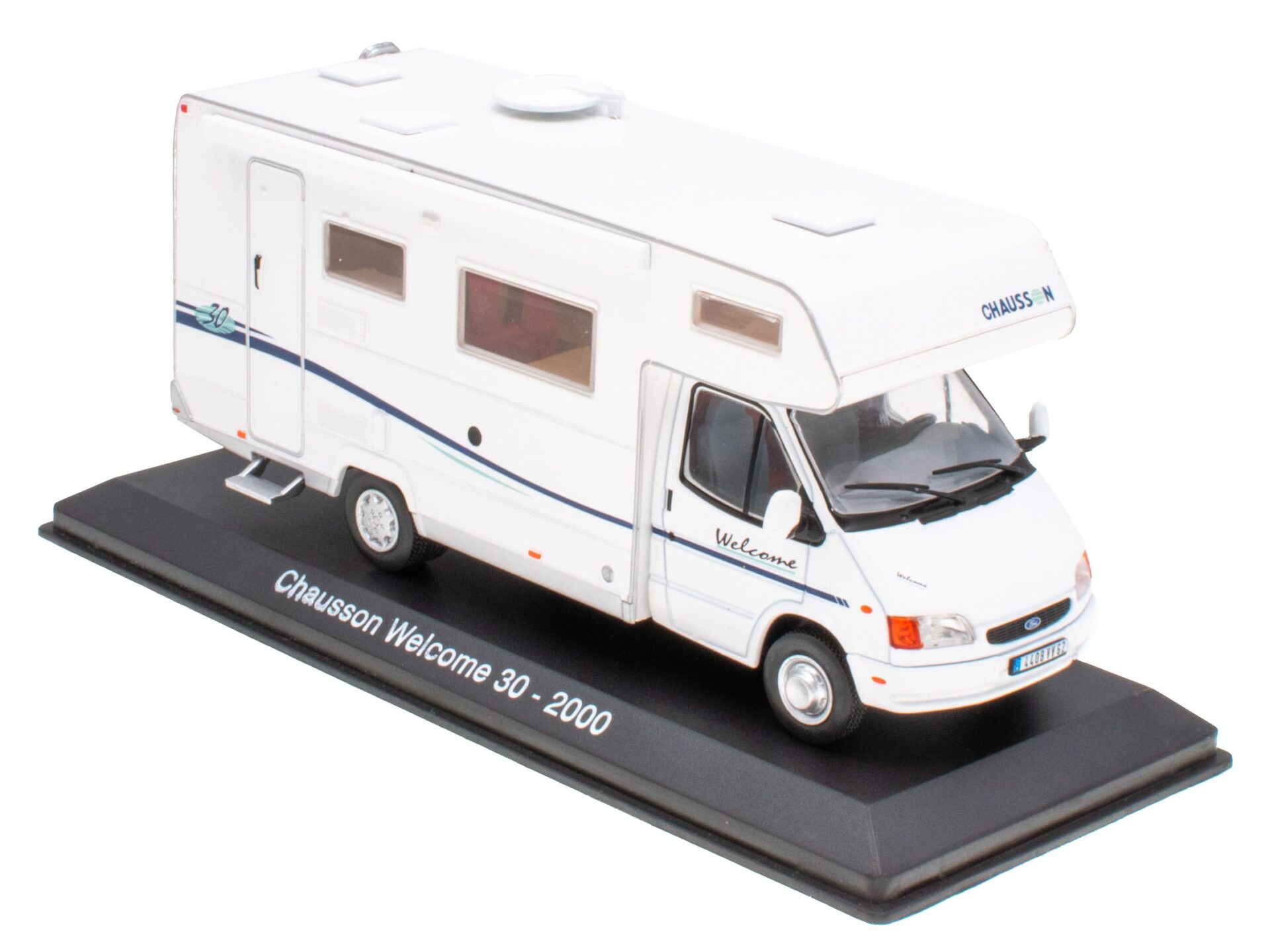 ID 63087 orig.jpg 1:43 Hachette IXO Camping Cars Ford Transit Chausson Welcome 30 Wohnmobil 2000