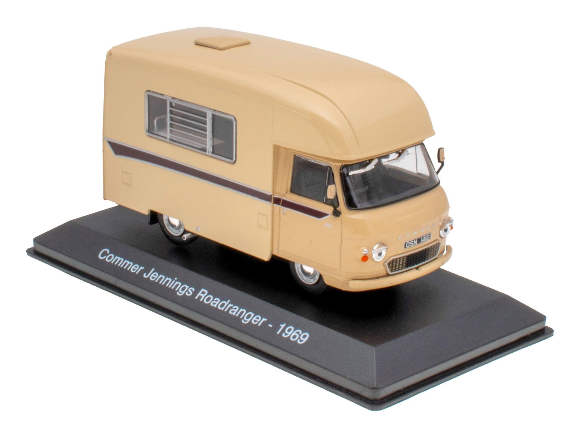 ID 63099 orig 1.jpg 1:43 Hachette IXO Camping Cars Commer Jennings Roadranger Wohnmobil 1969
