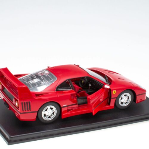 1:24 Hachette Bburago Ferrari Collection Ferrari F40 red 1987 with display