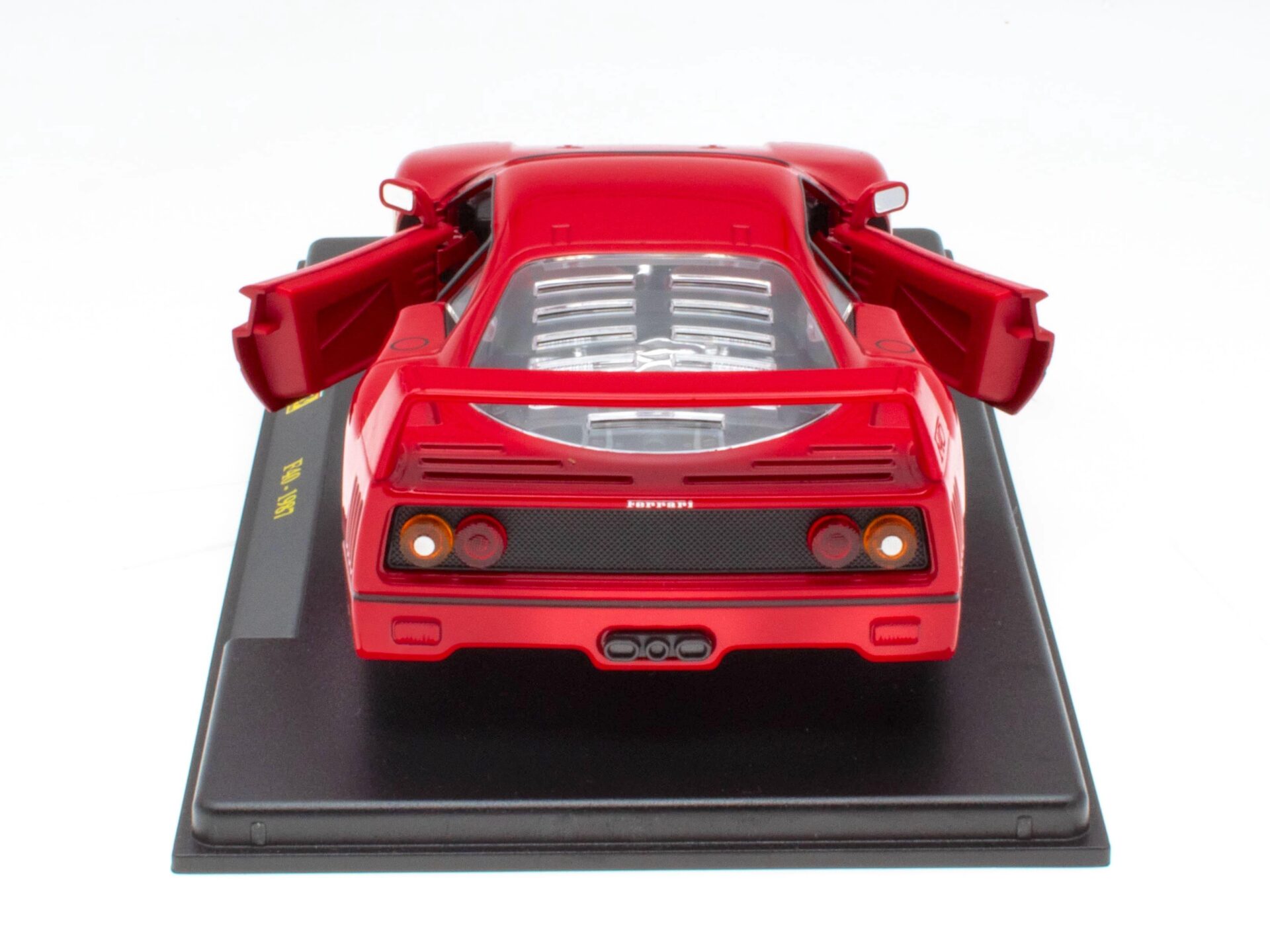 1:24 Hachette Bburago Ferrari Collection Ferrari F40 red 1987 with display