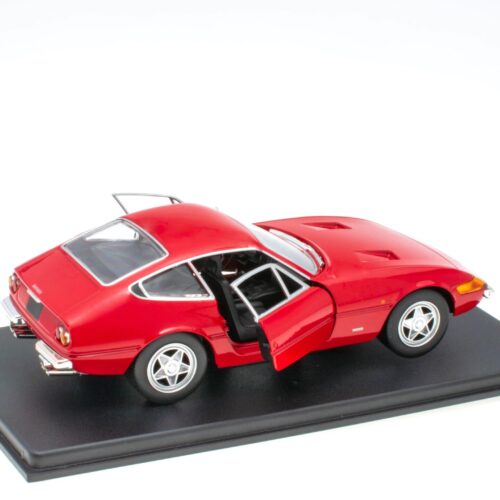 1:24 Hachette Bburago Ferrari Collection Ferrari 365 GTB4 red 1968 with display