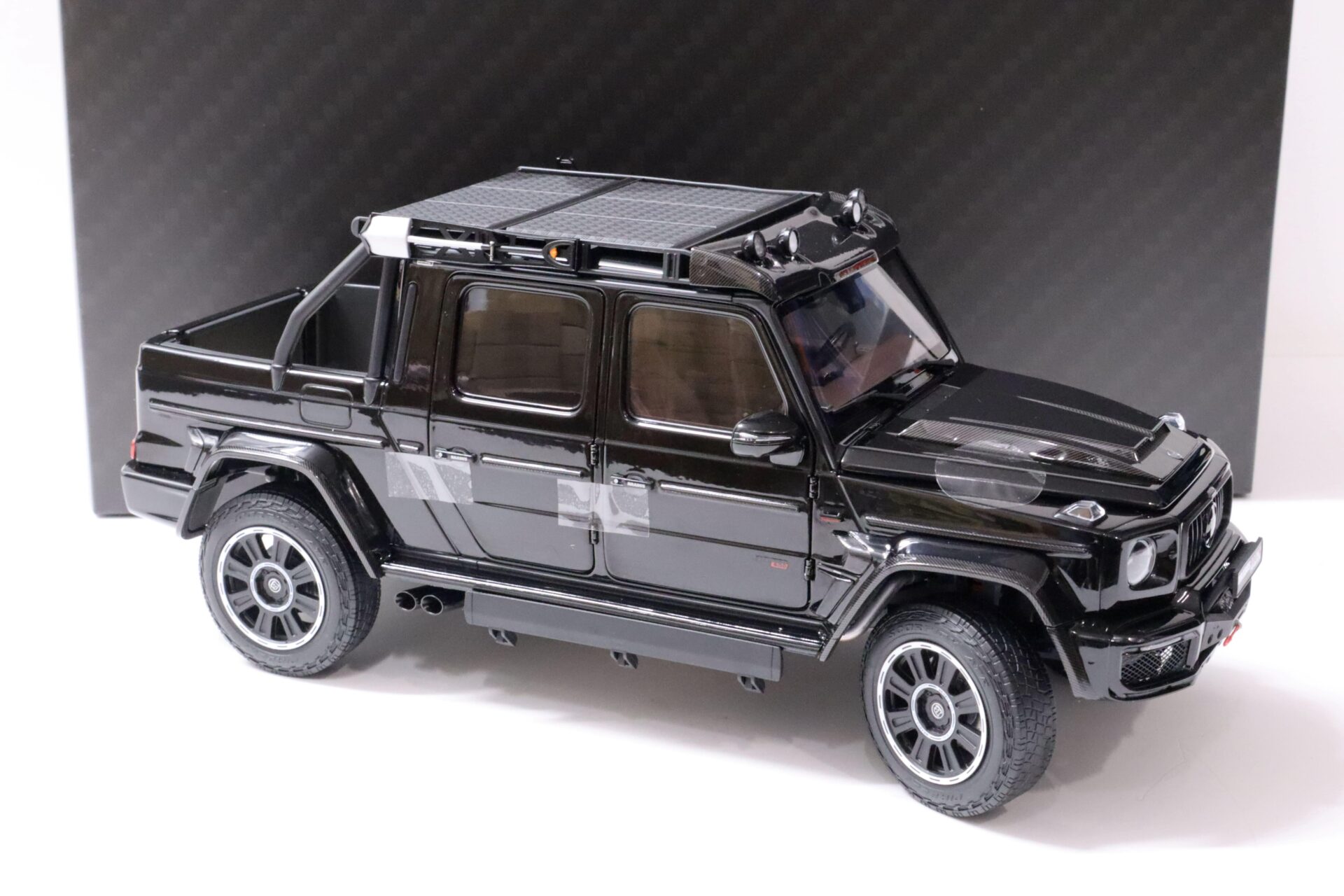 1:18 Almost Real Mercedes G-Klasse Brabus G800 Adventure XLP - 2020 Obsidian black