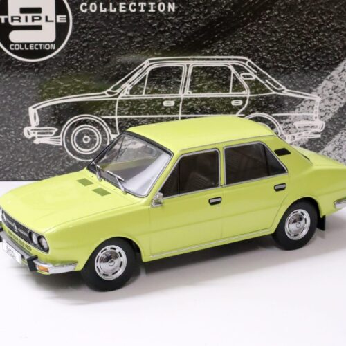 1:18 Triple9 1976 Skoda 120LS Sedan yellow Die-Cast