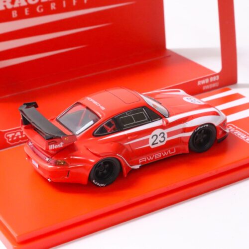 1:43 Tarmac Porsche 911 993 RWB RAUH-WELT RWBWU red/ white #23 HOBBY43