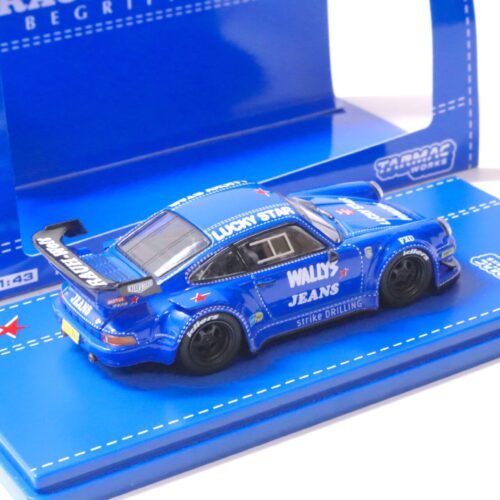 1:43 Tarmac Porsche 911 930 RWB RAUH-WELT WallyÂ´s Jeans blue