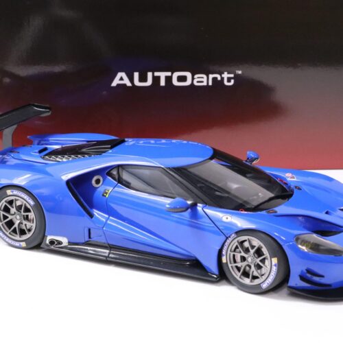 1:18 AUTOart Ford GT LM Le Mans 2018 Plain Body Color Version blue 81812