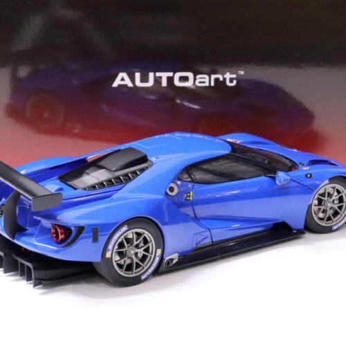 1:18 AUTOart Ford GT LM Le Mans 2018 Plain Body Color Version blue 81812