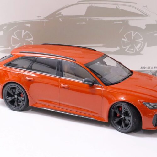 1:18 Minichamps Audi RS6 Avant (C8) 2019 orange metallic