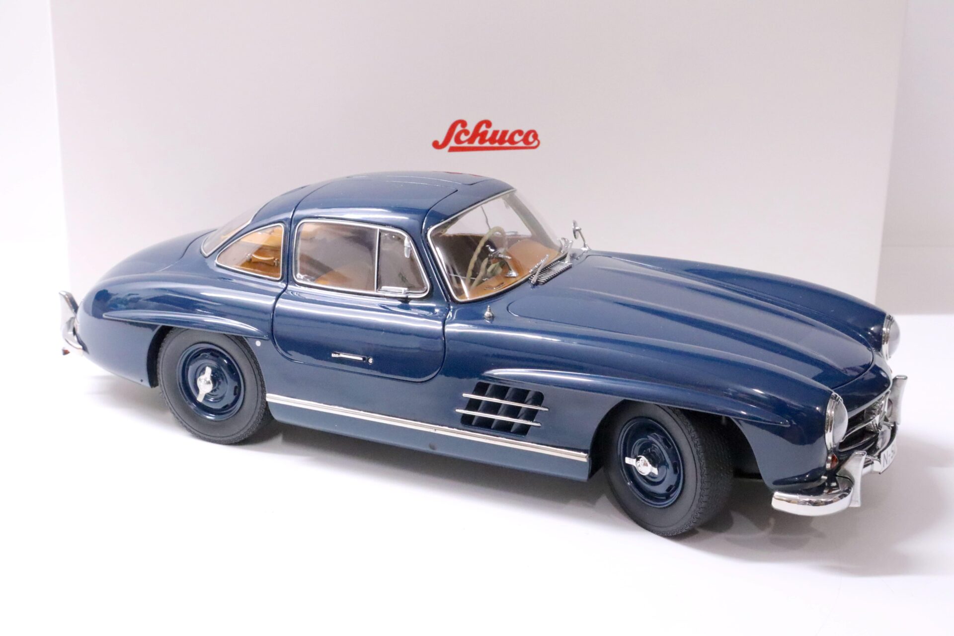 1:12 Schuco Mercedes 300SL Gullwing 1954 dark blue Die-Cast