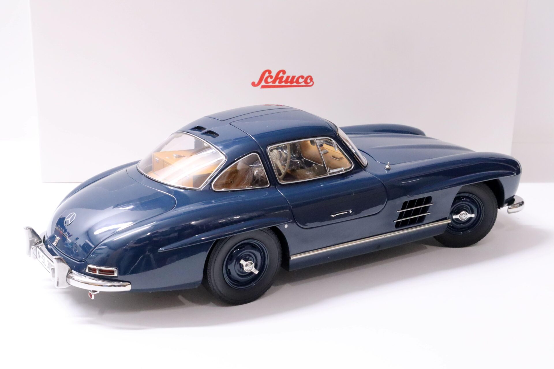 1:12 Schuco Mercedes 300SL Gullwing 1954 dark blue Die-Cast