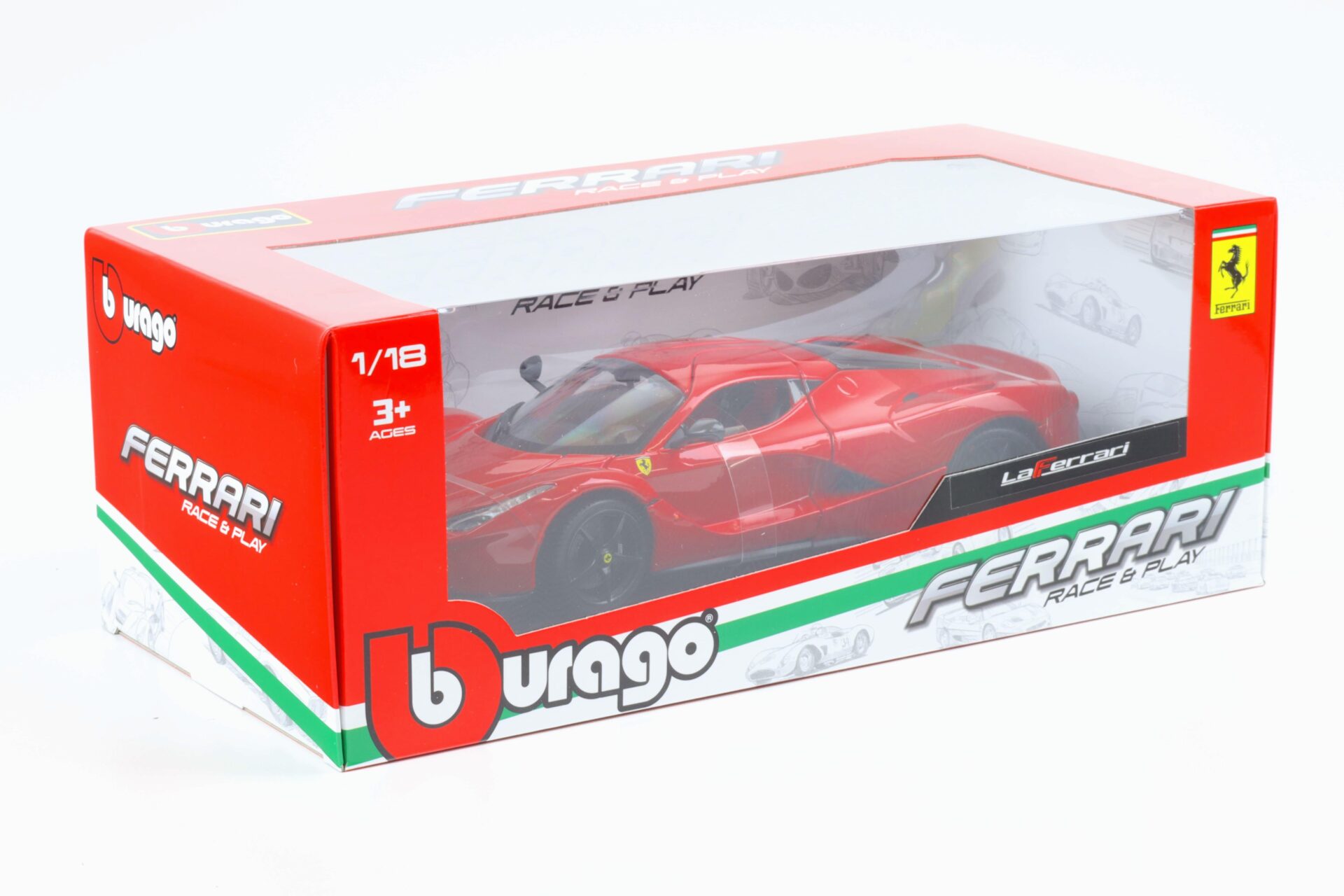 1:18 Bburago R&P Ferrari LaFerrari red 2013