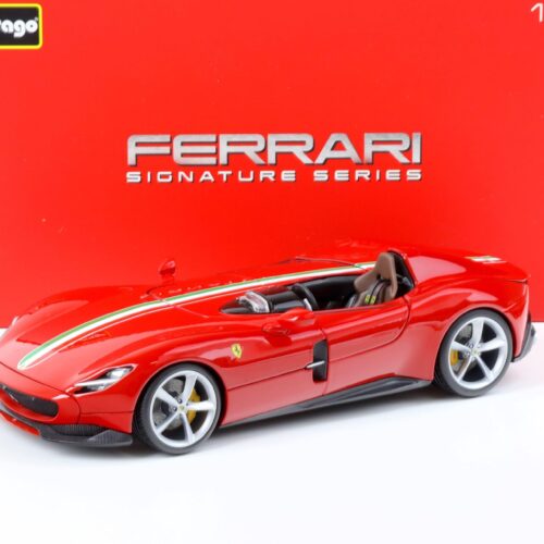 1:18 Bburago Signature Ferrari Monza SP1 red/ Italian flag 2019