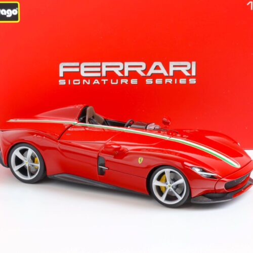 1:18 Bburago Signature Ferrari Monza SP1 red/ Italian flag 2019