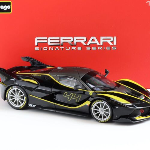 1:18 Bburago Signature Ferrari FXX K black/ yellow #44 - Image 2