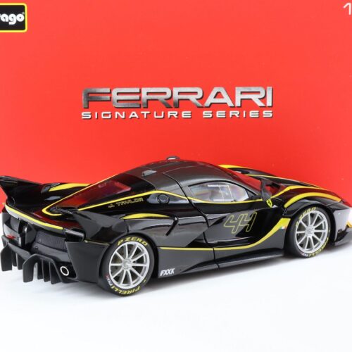 1:18 Bburago Signature Ferrari FXX K black/ yellow #44 - Image 3