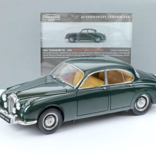 1:18 Paragon Daimler 250 V8 RHD British Racing green 1967