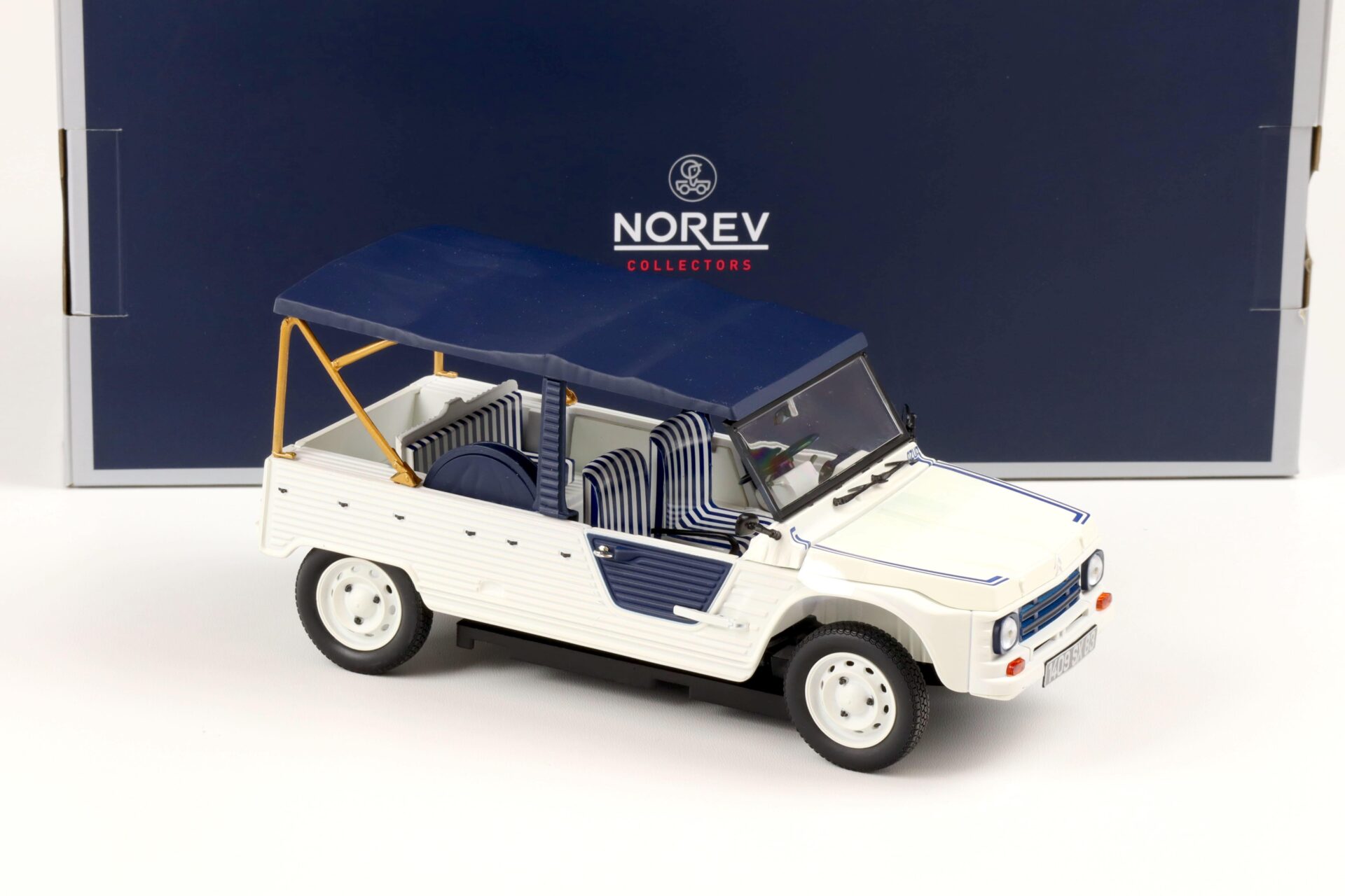 1:18 Norev Citroen Mehari AZUR 1983 white/ blue 181516