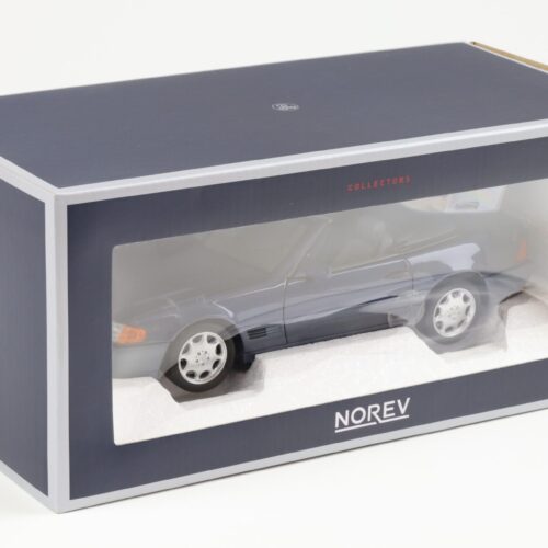 1:18 Norev Mercedes 500SL Cabriolet R129 blue metallic 1989