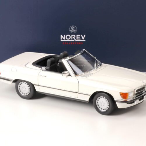 1:18 Norev Mercedes 300 SL Cabriolet R107 white 1986