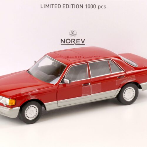 1:18 Norev Mercedes 560 SEL W126 Limousine 1987 red