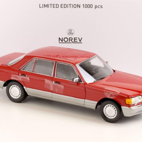 1:18 Norev Mercedes 560 SEL W126 Limousine 1987 red