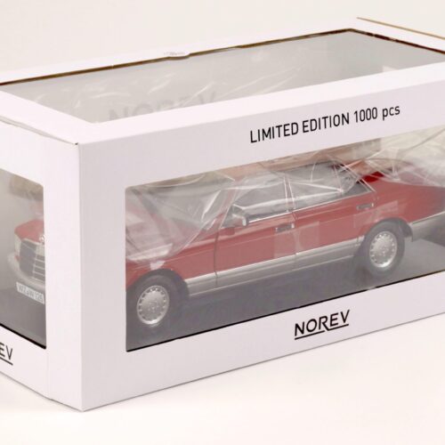 1:18 Norev Mercedes 560 SEL W126 Limousine 1987 red