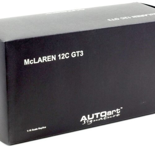 1:18 AUTOart McLAREN 12C GT3 Coupe white 2011