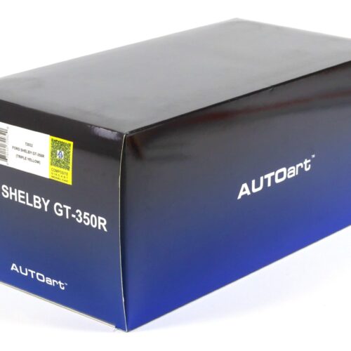 1:18 AUTOart Ford Shelby GT-350R Coupe Triple yellow/ black stripes 72932