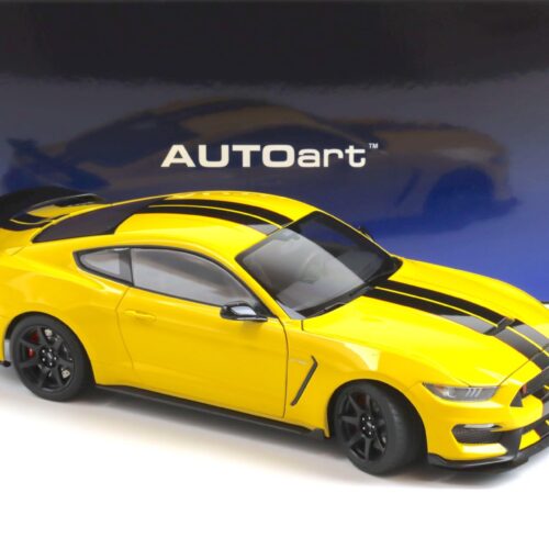 1:18 AUTOart Ford Shelby GT-350R Coupe Triple yellow/ black stripes 72932